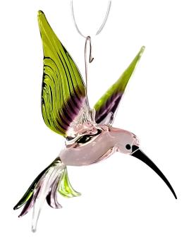 Hängevogel, Kolibri (rosa-lila-grün)